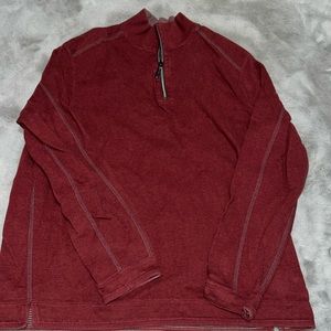 Tommy Bahama reversible Coasta 1/4 zip